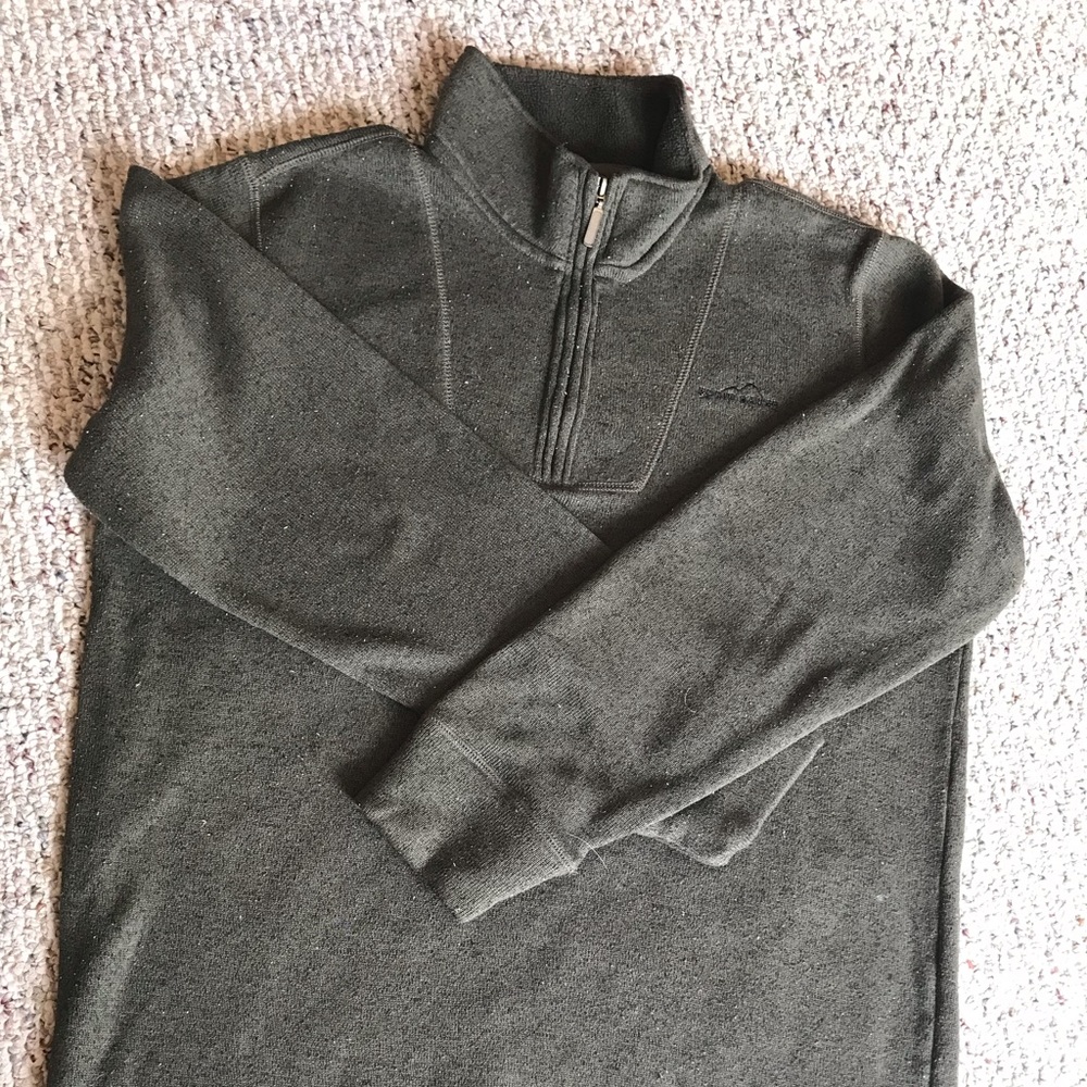 Eddie Bower Army Green Sweater Size TXL #203